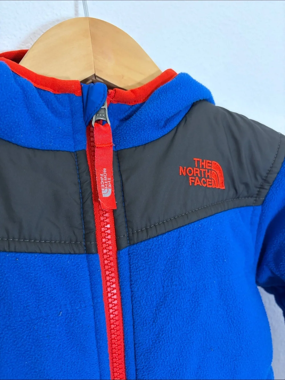 The North Face Blue Reversible Winter Jacket